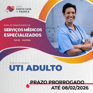 Edital Médico SC 04 2025 prorrogação
